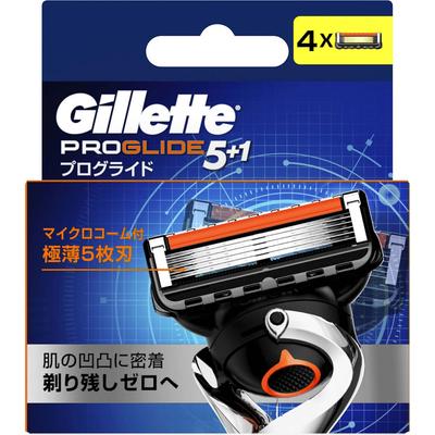 Gillette progride manual, 4 сменных лезвия Мужские сменные лезвия Бритвы для мужчин Поместите использованное лезвие в пустое место в футляре и