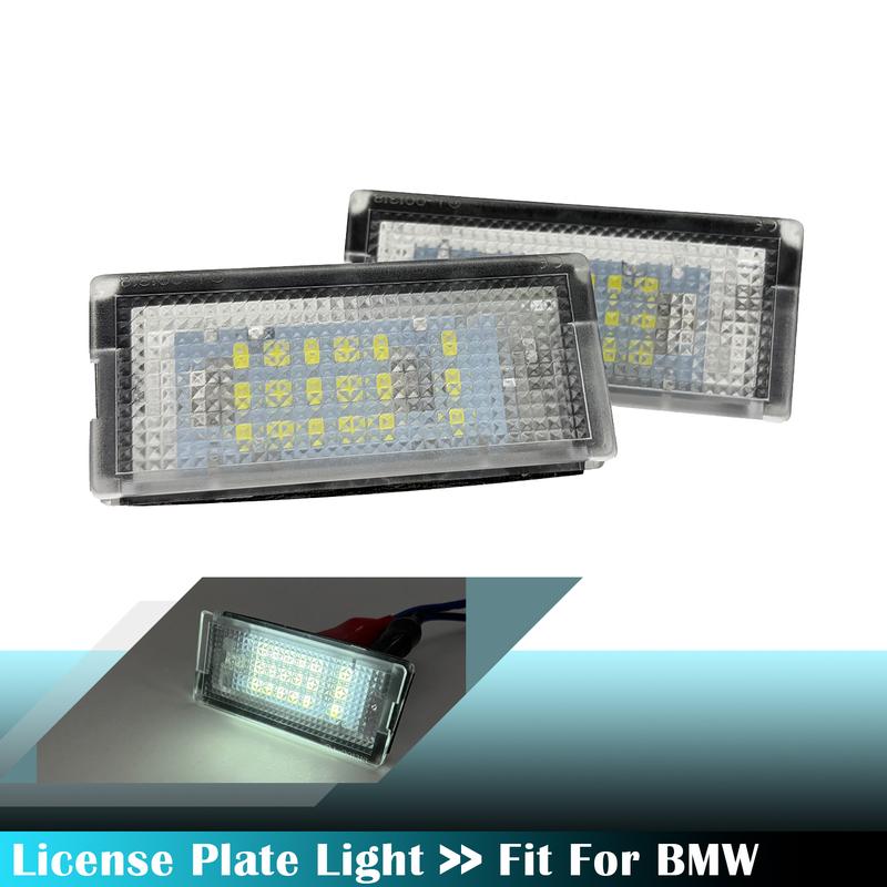License Plate Lights Assembly For BMW E46 4D 5D Sedan Touring 1998-2005 1999 2000 2001 2002 2003 2004 Number Plate Lamps