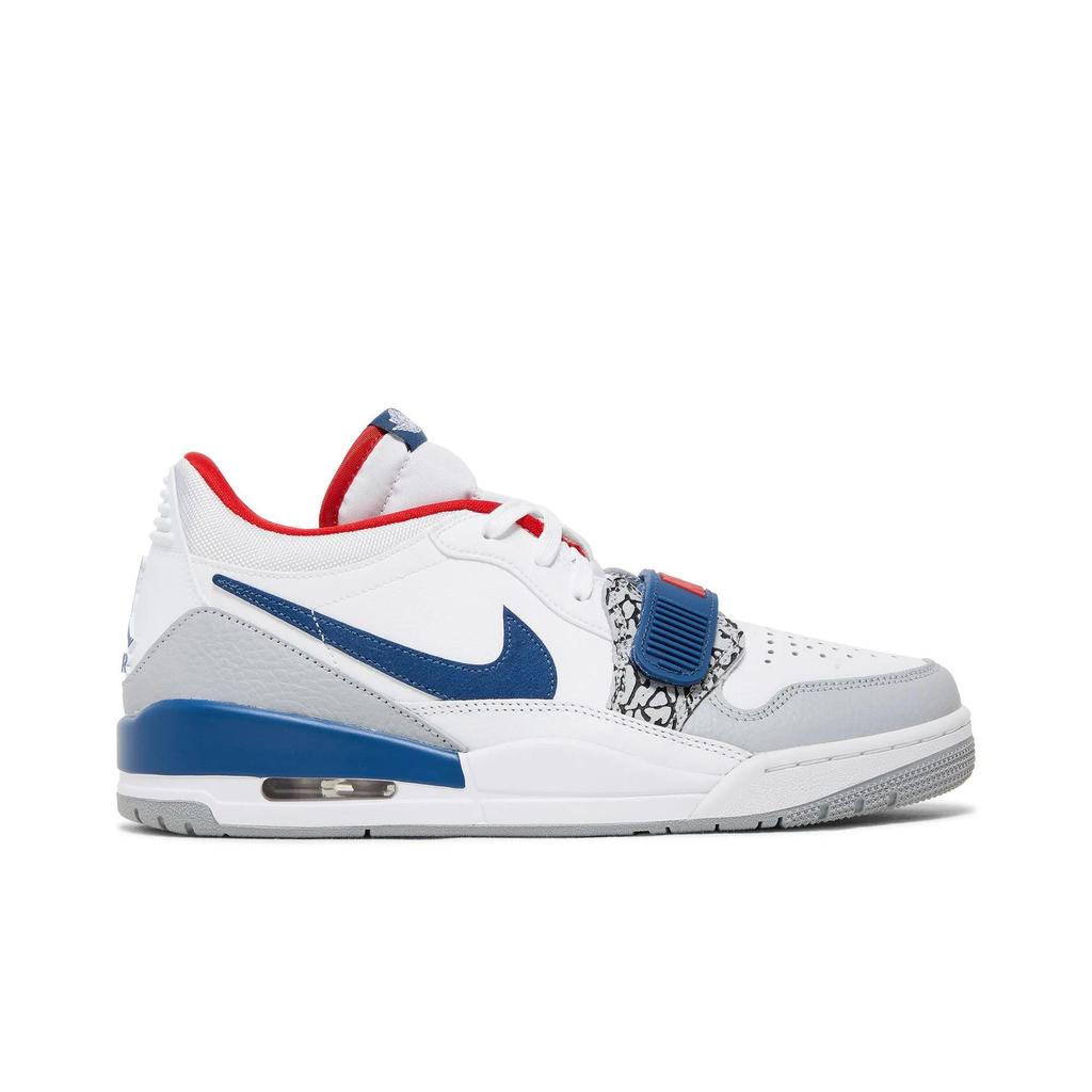Air Jordan Legacy 312 Low 'True Blue' (Unisex) White / French Blue / Wolf Grey / University Red Vintage Basketball Shoes CD7069 104