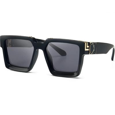 Мужские солнцезащитные очки Premium LV Fashion Million Square Luxury Sun Glasses Designer L4500 Shades
