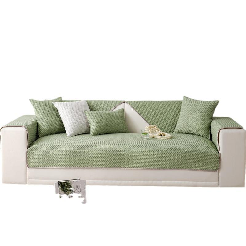 Cool Feeling Ice Silk Sofa Cushion Summer Cool Feeling Love Cushion Summer Non-Slip Sofa Cover Cover Cloth