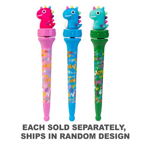 Вращающаяся ручка-фиджет (1шт случайный) (Дино)