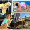 Adjustable Harness Vest Leash Ferrets Small Pets Dinosaur Design With Bell Outdoor Walking Rope