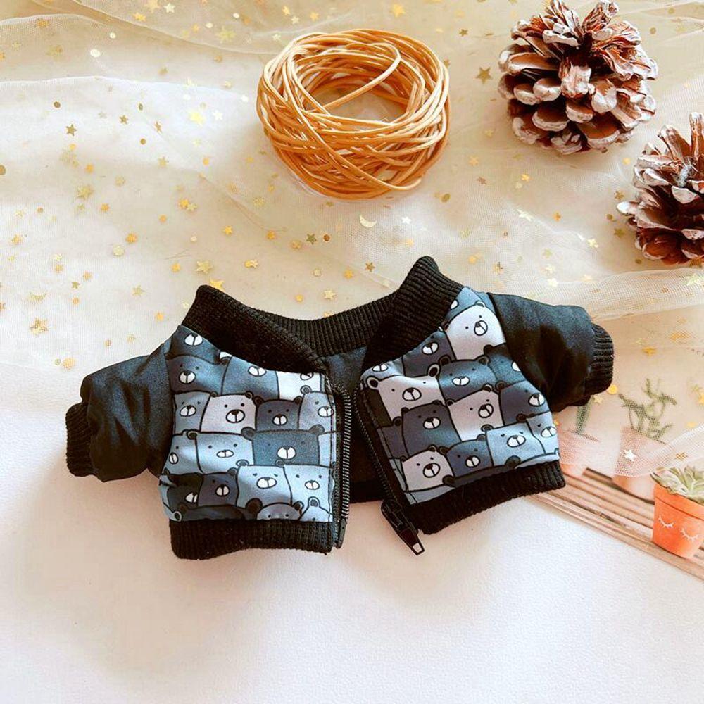 Комбинезоны для кукол-идолов, плюшевая кукольная одежда, кукольная куртка, аксессуары для кукольного наряда, 20 см, кукольный комбинезон