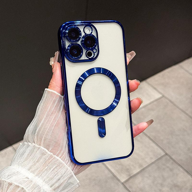 Luxury Magnetic Shockproof Phone Case For Samsung Galaxy A06 A16 A26 A36 A56 A07 A17 F05 M05 Funda Glass Lens Protection Cover