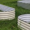 Movable Metal Planter Box for Flowers, Vegetables, and Gardens