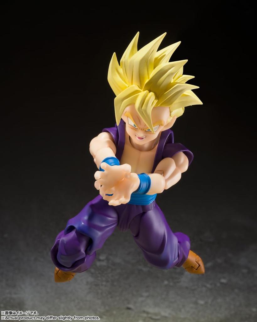 TAMASHII NATIONS Dragon Ball Z Super Saiyan Son Gohan Warrior Beyond Goku 110 мм окрашенная подвижная фигурка SHFiguarts - - Приблизительно. ПВХ, АБС, ткань