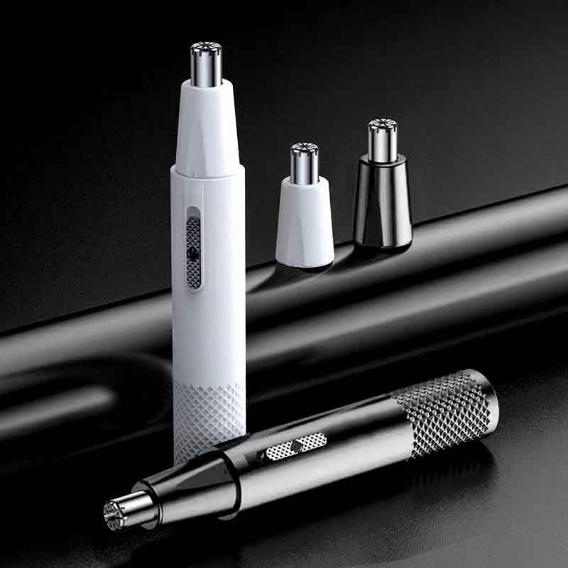 Электрический триммер для носа и ушей - Металлический корпус с USB-зарядкой, Универсальное устройство для точного ухода