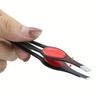 Professional Stainless Steel Eyebrow Tweezer Hair Beauty Fine Hairs Puller Slanted Eye Brow Clips Eyebrow Removal Makeup Tool