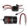 RC Car 550 Brushed Motor with ESC Copper Iron Brushed Motor Replacement for HPI for Wltoys for