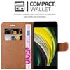 (RoseGold) For iPhone SE 2020 Phone Wallet Book Leather Case