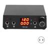 Tattoo Machine Power Supply Voltage Adjustable Digital Tattoo Power Supply for Novice 90‑265V Black