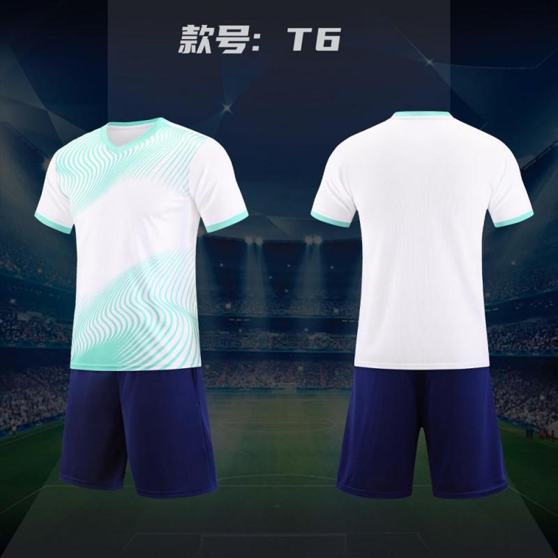 Adult Kids Soccer Jersey Short Sleeve Training Shirt Volleyball Basketball Team Club