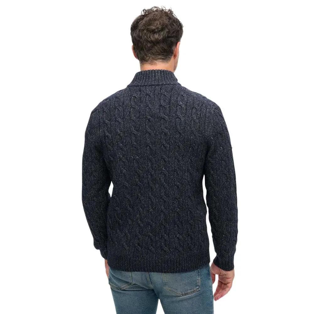 Superdry Свитер с высоким воротом Cable Button