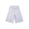 Li Ning China Series Logo Print Side Stripes Big Pocket Casual Shorts Women shorts White AKLQ186-2