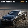 Официально лицензированная модель автомобиля BMW 3 серии LCI из сплава в масштабе 1/24, имитация, литая игрушечная машина, подарок парню, миниатюрный автомобиль