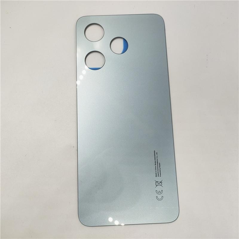 Для Xiaomi Redmi 13 4G Стеклянная задняя крышка аккумулятора Панель задней двери Задний корпус Замена