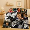 Classic Scarface Tony Gang Movie Flannel Blanket,Ultra Soft Plush Throw for Home Bedroom Bed Sofa Cover Office Picnic Kids Gift