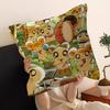 Cartoon Cute Hamtaro Cushion Cover Polyester Sofa Cushions Decorative Throw Pillows Home Decoration Pillowcover