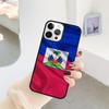 Гаити Гаитянский Флаг Чехол для Телефона Для iPhone 17 Air 16 15 14 11 12 13 Pro MAX Plus coque Чехол Оболочка