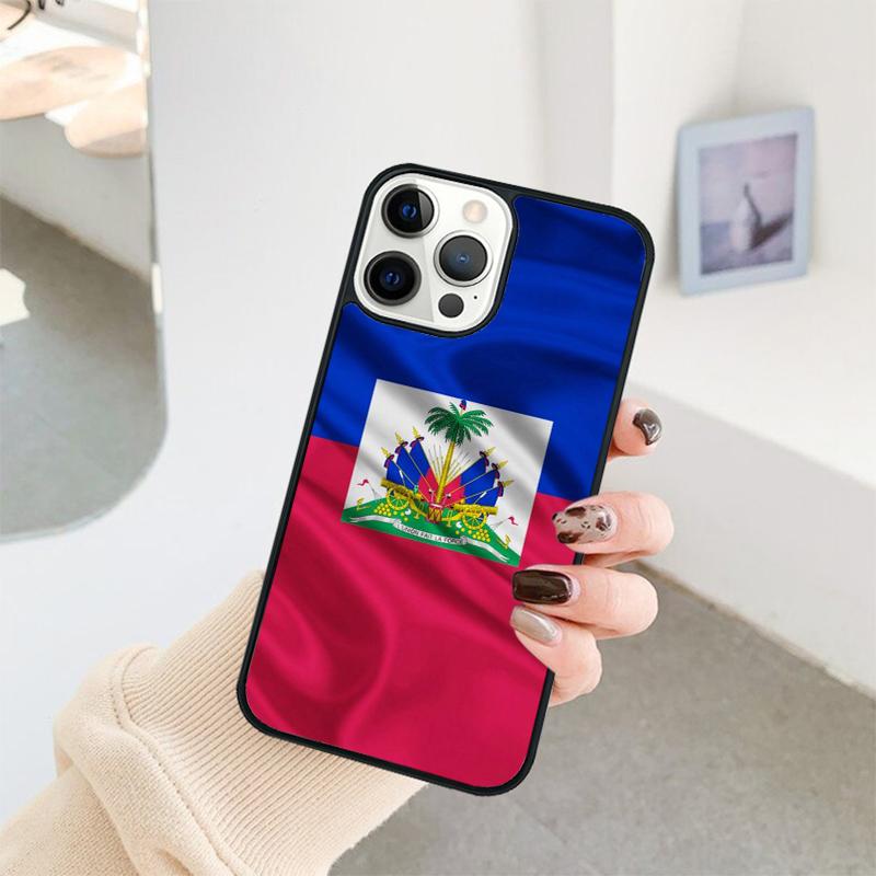 Гаити Гаитянский Флаг Чехол для Телефона Для iPhone 17 Air 16 15 14 11 12 13 Pro MAX Plus coque Чехол Оболочка
