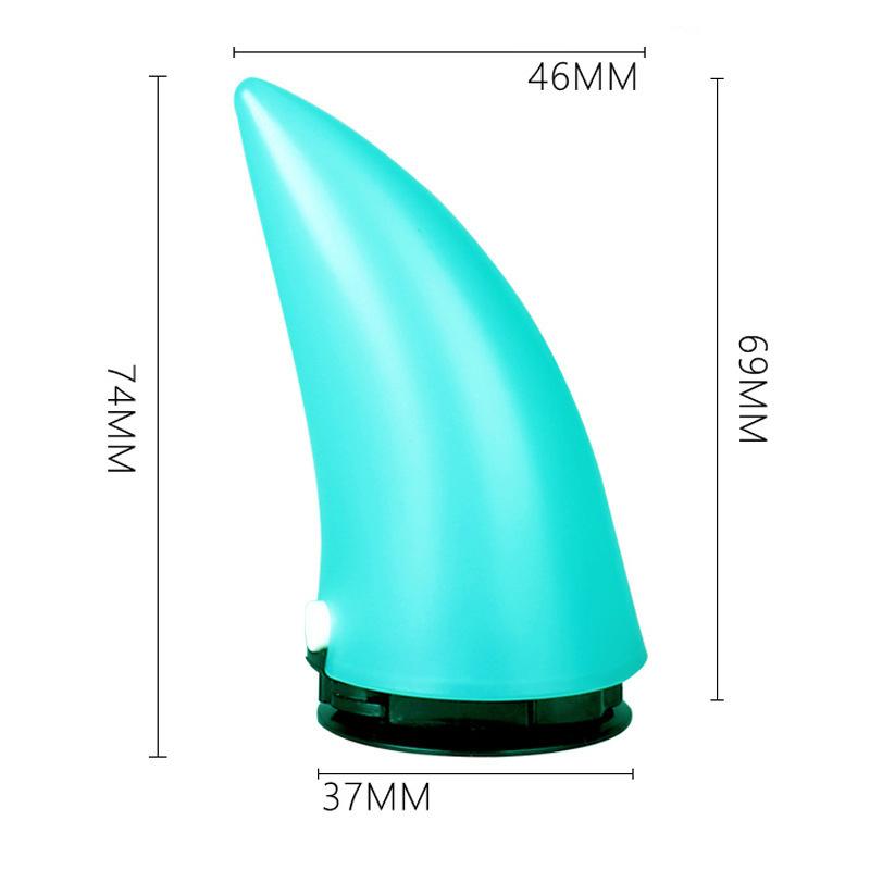 Велосипедный шлем для мотоцикла, фонарь, рожок дьявола, угловой двухсторонний, прочный пластиковый головной убор, резиновые рожки, украшение для велосипедистов