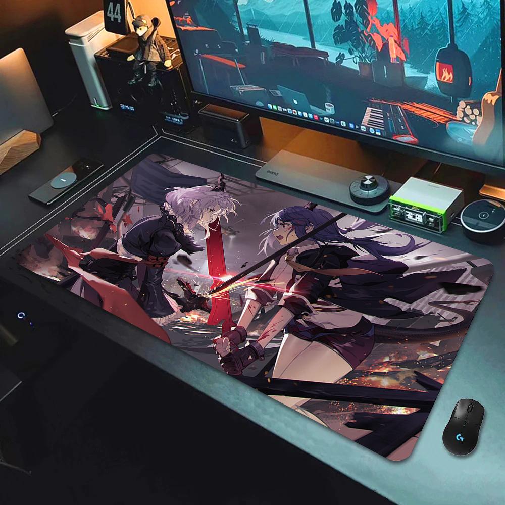 Аниме Arknights Горячая распродажа Коврик для мыши Аниме-девушка Нескользящий Игровой коврик для мыши Премиум-коврик для мыши Клавиатурные коврики Многим нравится