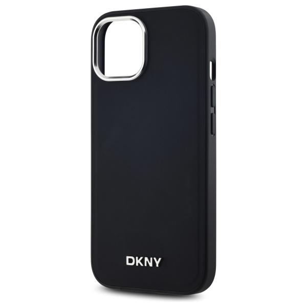 DKNY DKHMP14SPSCMCLK iPhone 14 6.1czarny/black hardcase Plain Logo MagSafe