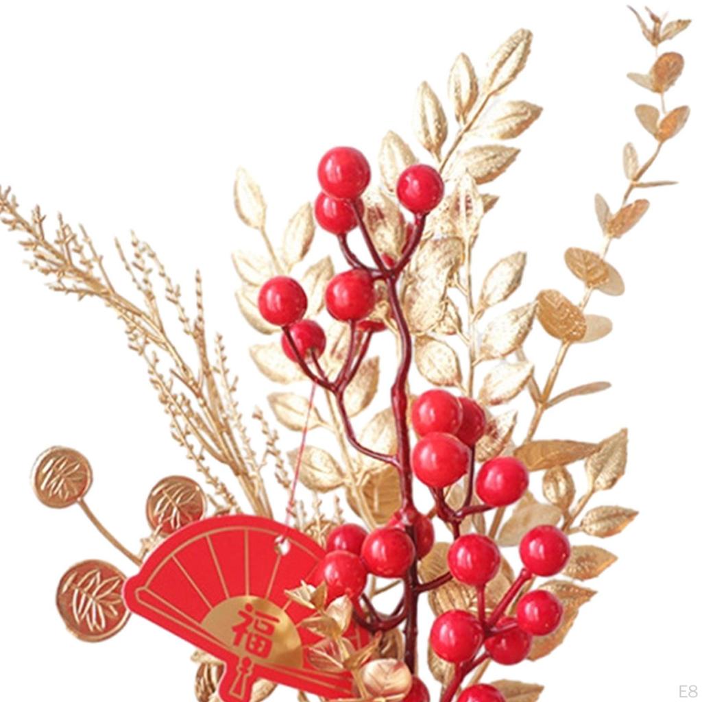 Chinese Year Decoration Feng Shui Decor Desktop Ornament Ceremony Handmade Good Luck for Home