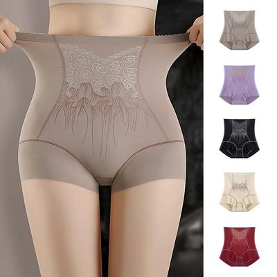 Женские корректирующие трусы с высокой талией для подтяжки ягодиц, Shapewear, контроль живота, модные бесшовные трусики