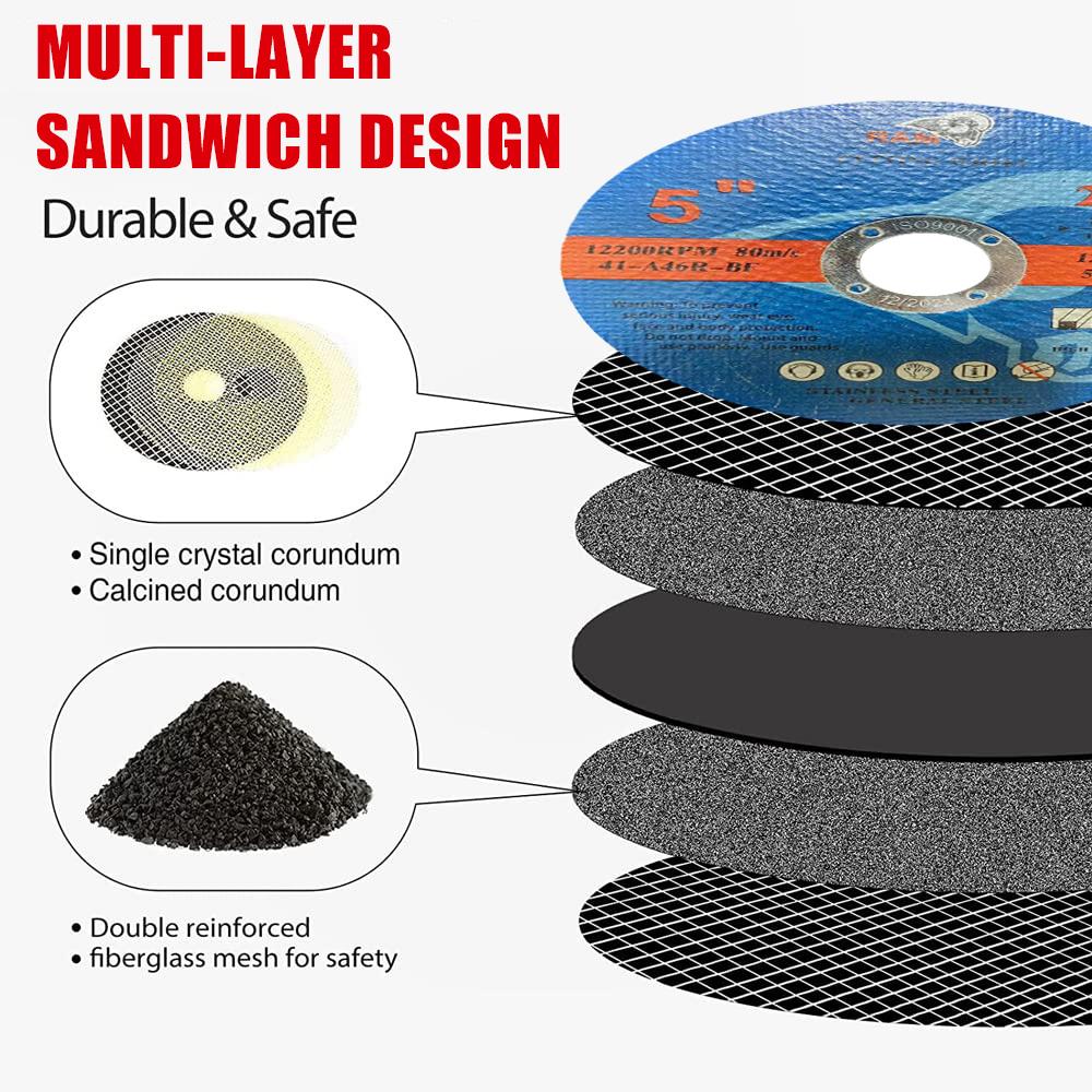5/10/25 шт 125 мм металлический отрезной диск угловая шлифовальная машина пильный диск отрезной круг диски пильные диски для металла нержавеющая сталь