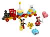 LEGO Duplo Микки и Минни День рождения Парад Игрушки Подарок День рождения Блоки Образовательные Рождественские Мальчики Девочки Дети 1 с половиной 2 года 4 года