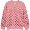 New MLB Classic Monogram GRADATION SWEATSHIRTS Sweatshirt Unisex Pink 3AMTM0744-50PKM