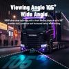 Лазерная камера ночного видения 1080P, сверхдальность 150 м, водонепроницаемость IP68, для грузовиков и фургонов