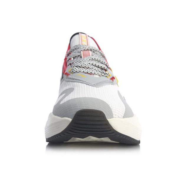 Li Ning супер легкие дышащие нескользящие повседневные туфли женские кроссовки Cinnabar-Red AGLQ028-1