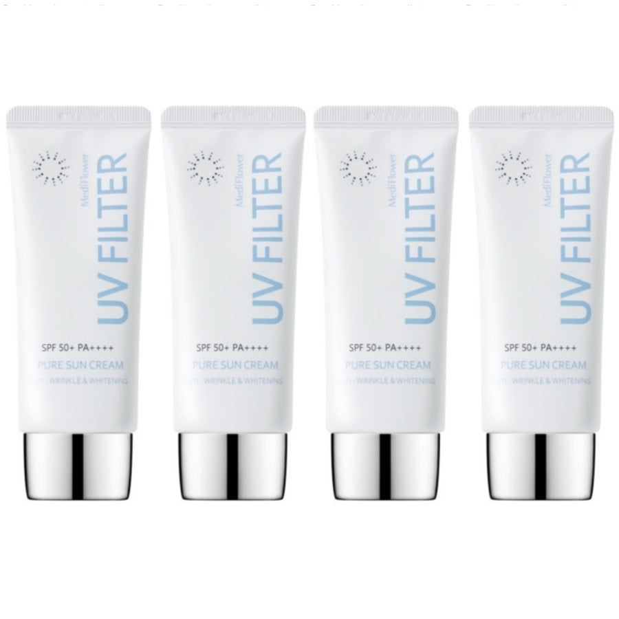 Medi Flower UV Filter Чистый солнцезащитный крем SPF50+ PA++++ 50 мл*1 шт./2 шт./3 шт./4 шт.