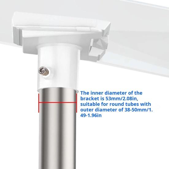 Спутниковый кронштейн для крепления на крыше, высокопрочный, универсальный, простой монтаж, кронштейн для крепления адаптера трубы, антенный кронштейн для Starlink Gen 3