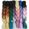 Ombre Synthetic Braiding Hair 88Color Available Crochet Hair Extensions Jumbo Braids Hairstyles