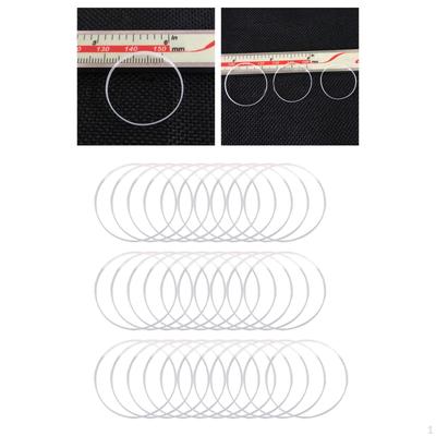 Комплект резиновых уплотнительных колец для стекла часов — толщина 0–2 мм
