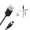 Power Cord 5.5 * 2.1mm Jack Universal Power Cable DC Connector 8 Tips USB To DC Cable 5V Output 5V Charging Cord Power Supply
