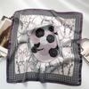 70 * 70cm New Silk Small Square Scarf For Women'S Neck Protection Professional Scarf Versatile Hair Tie Headscarf Scarf