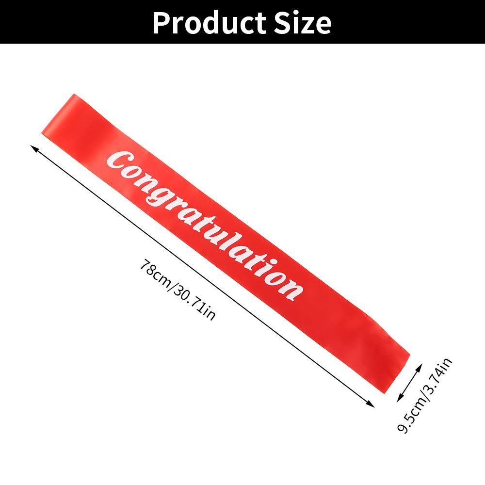 Модный фестиваль Выпускной вечер Аксессуар Плечевой ремень Пояс Украшение Поздравление Пояс