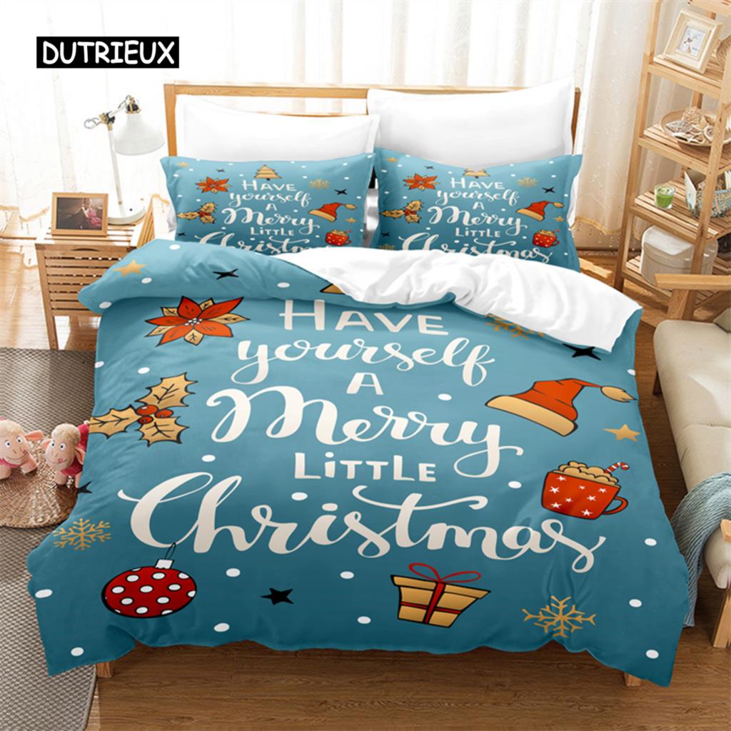 Рождество, снеговик комплект постельного белья пододеяльник комплект постельных принадлежностей 3d цифровая печать постельное белье комплект постельного белья размера Queen Fashion Design