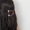 Retro High-End Shark Clip, Women'S Back Of The Head Grab Clip, Versatile Half Tie Hair Hairpin, Elegant Hair Accessory