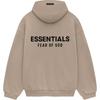 Fear of God Essentials Fleece Hoodie II Desert Sand Men Tops Tan 192HO246257F