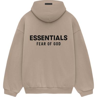 Fear of God Мужская флисовая толстовка с капюшоном Essentials II Desert Sand, цвет загар 192HO246257F
