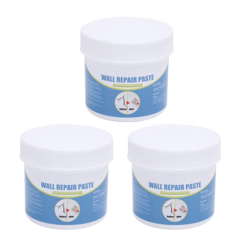 3 шт. 100 г паста для ремонта стен средство для ремонта стен с 3 шт. скребками для отверстий, трещин, сколов в стенах
