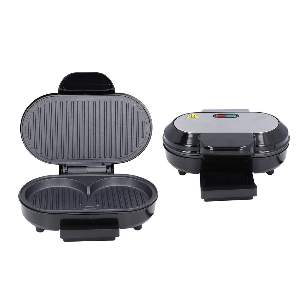 Электрический бургер-мейкер, устойчивый к пригоранию, быстро нагревающийся, компактный, для внутреннего использования, стейк-гриль для панини с сыром на гриле