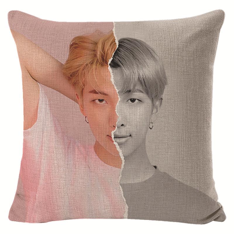 BTS Подарок для фанатов Диван Декоративная наволочка Подушка