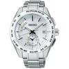 Seiko Watch BRIGHTZ Solar-Powered Radio-Controlled Wristwatch with Sapphire Crystal and Super Clear Coating, SAGA165, Silver
